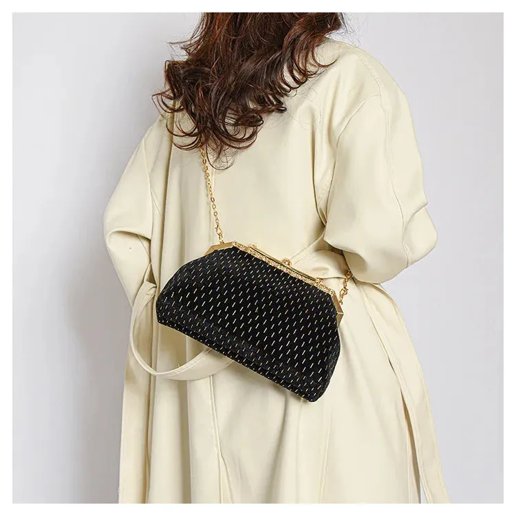 Velvet Evening Clutch Bag