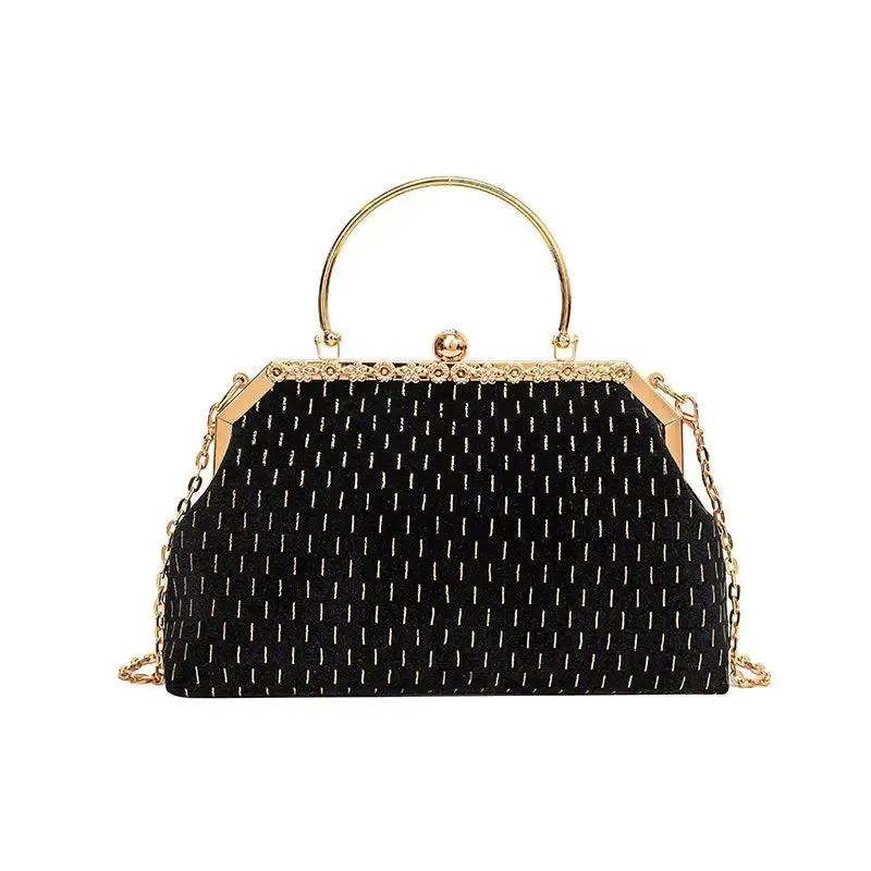 Velvet Evening Clutch Bag