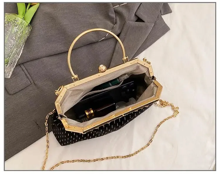 Velvet Evening Clutch Bag