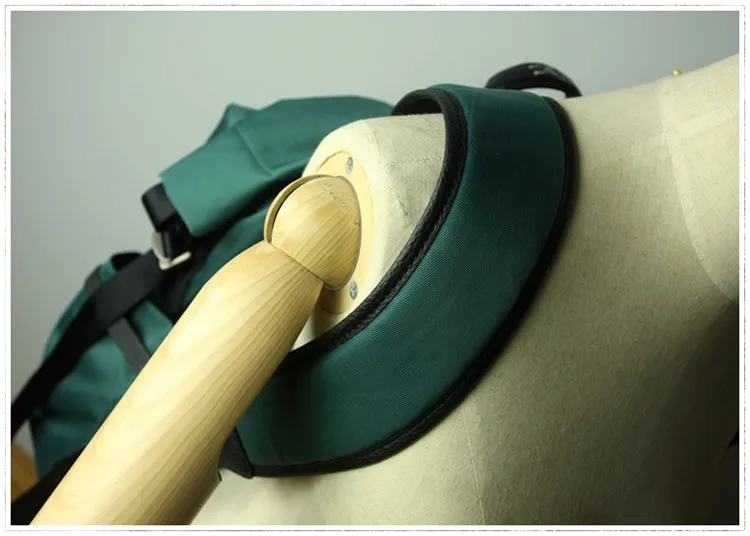 Womens Nylon Large Backpack Bag Army Green Nylon Travel Backpack School Rucksack for Ladies